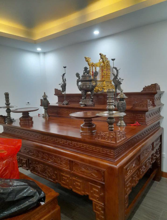 Bộ đồ thờ cho bàn thờ 175cm